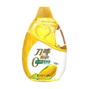 刀唛零反式脂肪玉米油4.68L非转基因植物油炒菜烹饪家用食用油