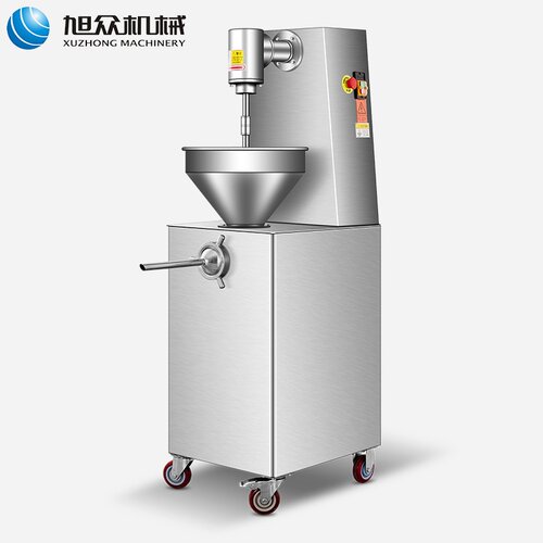 旭众灌肠机罐装火腿肠腊肠机不锈钢扭结灌肠打卡机香肠打卡封口机