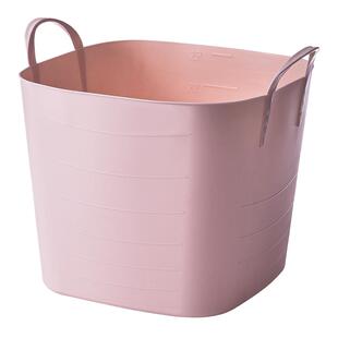 家用大容量塑料脏衣桶脏衣篓玩具收纳筐衣服蓝脏衣篮衣物洗衣篓子