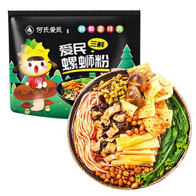 螺蛳粉三鲜广西方便速食螺丝粉