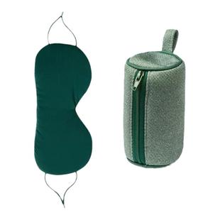 眼罩珍视明两面派温凉双感两用纯色男遮光亲肤透气舒适助睡眠专用