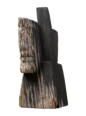 木化石抽象装饰桌面摆件摆饰雕刻修饰人面像天然造型手工送礼家用