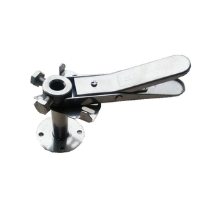 镀锌304不锈钢调节阀手柄手动风量调节阀执行器风阀压嘴机构涡轮