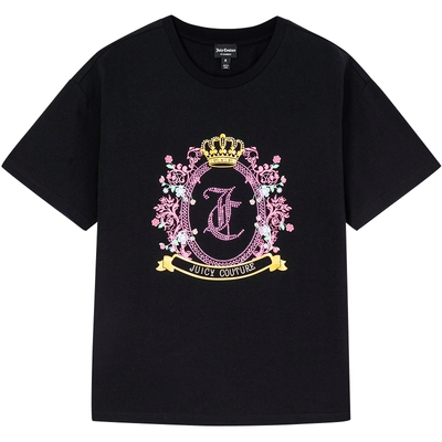 JuicyCouture橘滋花卉圆领T恤