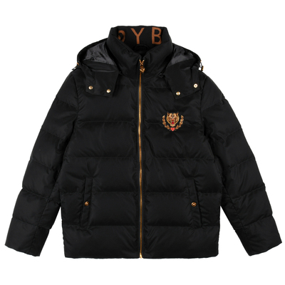 可脱卸帽羽绒服雷迪波尔白鸭绒