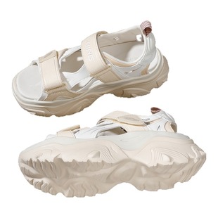 liming李宁拖鞋女2025新款防臭防滑踩屎感一字拖厚底软弹外穿凉鞋