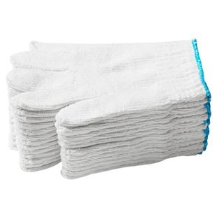 手套劳保耐磨工作棉线薄款加厚白棉纱棉线尼龙劳工劳动男工地干活