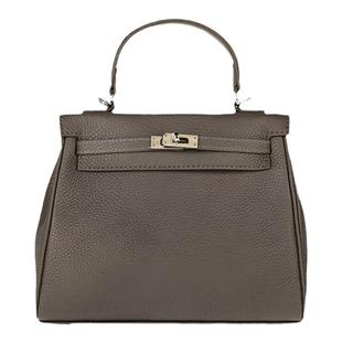 蠢小鱼H家高级感头层牛皮凯莉25手提斜挎包diy手工包自制作材料包