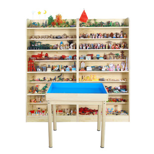 心理咨询室榫卯沙盘沙具套装模型游戏疗法摆件解压玩具实木全套