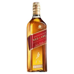 尊尼获加红方红牌威士忌苏格兰威士忌700ml原瓶进口洋酒可乐桶