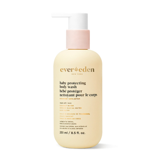 Evereden安唯伊新生儿婴儿植萃无泪胎脂亲护洗沐二合一沐浴露泡泡