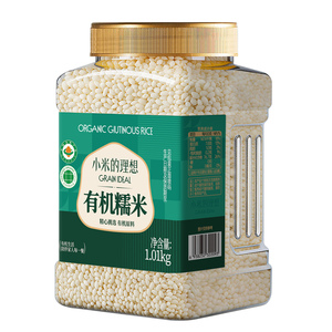 小米的理想有机糯米1000g1罐