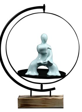 新中式风办公室玄关礼品创意陶瓷