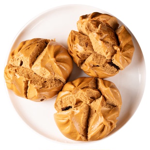 红枣开花馒头金丝红枣馍馍传统山东手工饽饽早餐主食营养代餐馒头