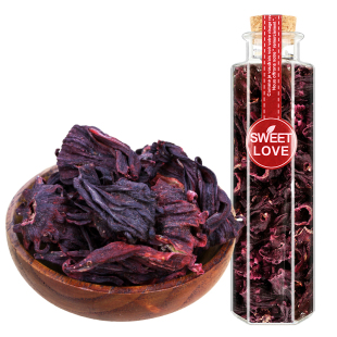 玫瑰茄洛神花干花茶新鲜云南特级酵素洛神果正品配陈皮茶红花草茶