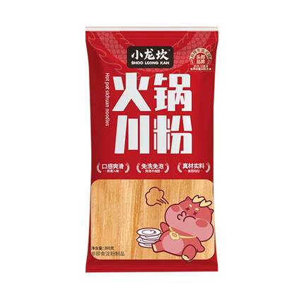 小龙坎火锅川粉四川特色 川粉宽粉条粉皮酸辣粉麻辣烫火锅食材