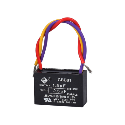 风扇吊扇带灯三线调速电机启动