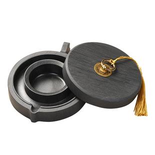 火锅砚台带盖书法专用小学生三年级多功能墨盒墨砚水碟原石天然防蒸发密封好初学者练习写毛笔字磨墨砚池墨池