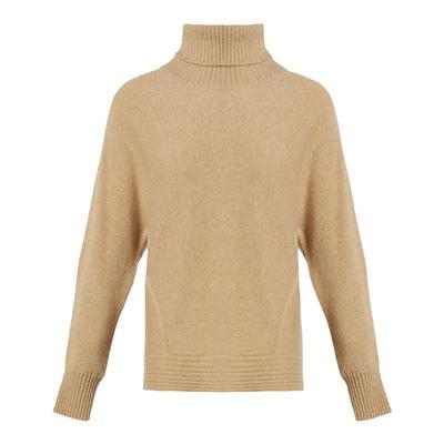 鹿王长袖樽领时尚百搭羊绒衫