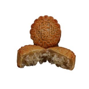 台山特产邑家亲手工制作冬翅月饼筒装120g*4广式传统点心糕点包邮