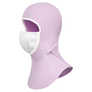 冬季儿童磁吸滑雪面罩护全脸保暖面具男女童骑行防风防寒加厚头套