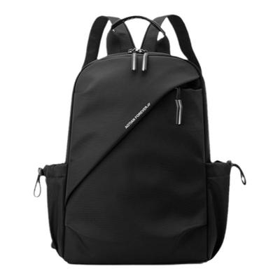 新款小型双肩包男轻便男士斜挎胸包休闲小书包牛津布户外旅行背包