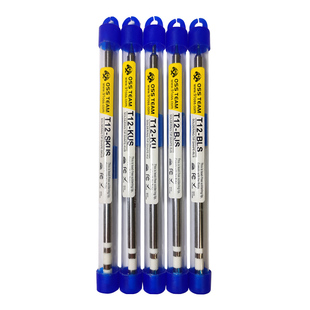 OSS无铅环保焊台T12焊台烙铁头嘴长寿命一体发热芯弯尖直尖小刀咀