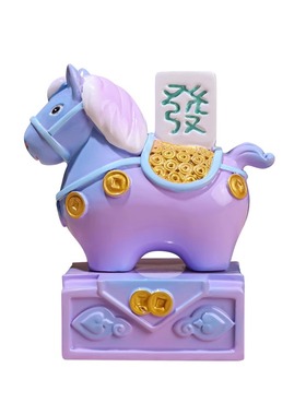 马年文创小马福福盲盒摆件吉祥物