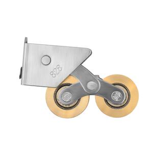 铝合金门窗滑轮推拉窗户轨道滚轮玻璃移门轮不锈钢轴承铜轮配件