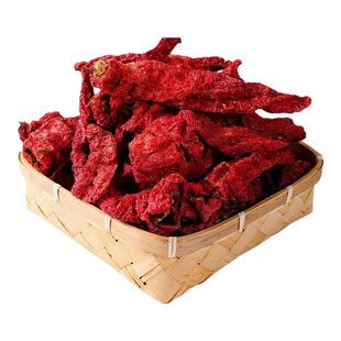 新疆辣皮子焉耆猪大肠辣椒陇椒干辣椒个大肉厚红辣椒自然晾晒新货