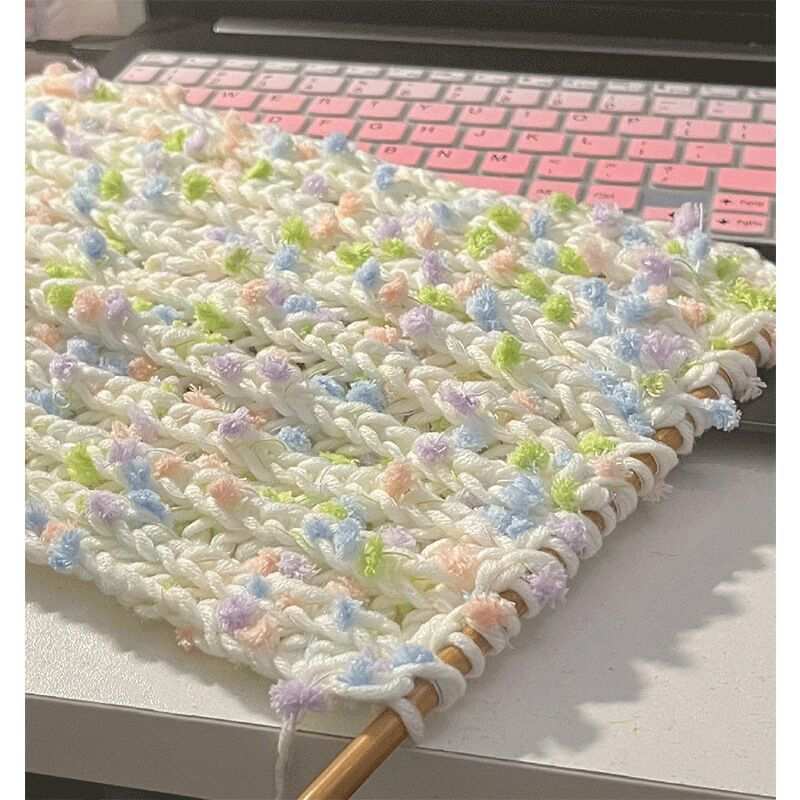 围巾手工diy毛线初学者编织神器材料包冬季手织礼物送男女友闺蜜