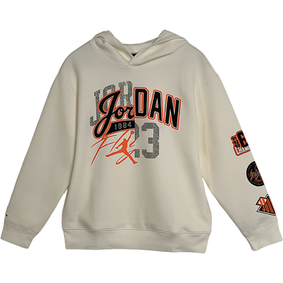 Nike/耐克正品2025冬季款大童休闲针织图案宽松卫衣IO6217-133