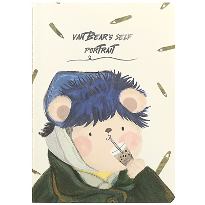 道林软抄本横线16开卡通可爱