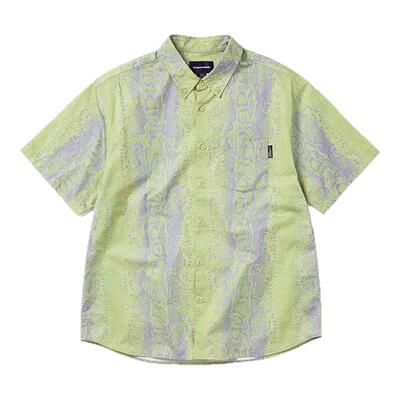 thisisneverthat® Python S/S Shirt 25新款蟒蛇纹印花短袖衬衫