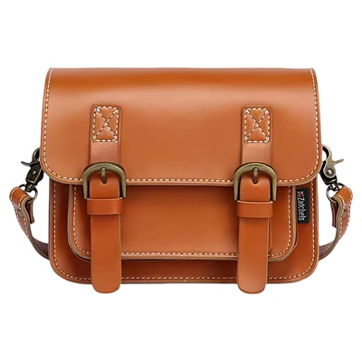 Zachels复古邮差包女斜挎百搭