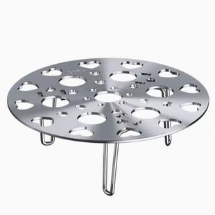 不锈钢蒸架子家用隔水蒸锅内支架蒸盘炒锅蒸笼篦子蒸屉蒸蛋架折叠