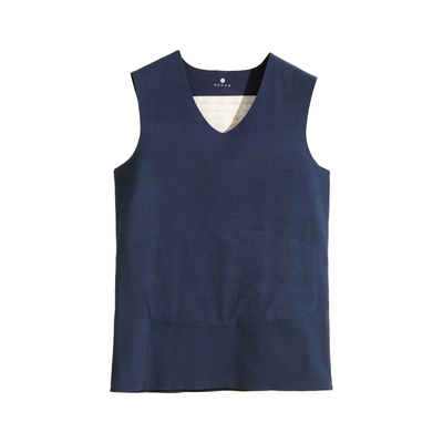 鸭鸭纯棉保暖背心男士秋冬季