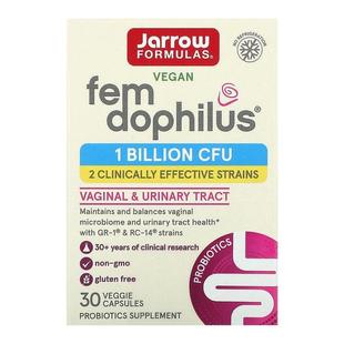 香港直发jarrow formulas女性口服益生菌补剂30粒私密