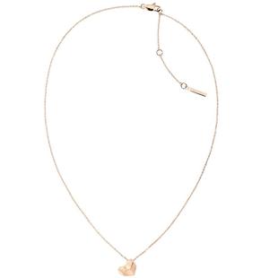 【情人节礼物】CalvinKlein官方正品CK小爱心锁骨链项链生日礼物