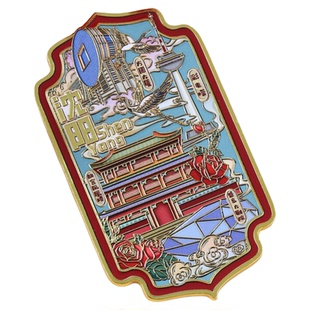 吉林延吉冰箱贴立体磁性贴沈阳城市旅游伴手礼净月潭开瓶器纪念品