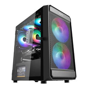 AMD锐龙R5 5500/RX6500XT/RX7650GRE/RTX5060显卡台式电脑游戏LOL吃鸡主机电竞直播DIY组装机3A整机电脑套件