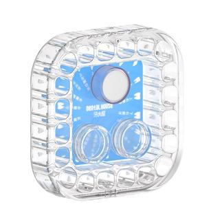 乳牙收纳盒儿童纪念盒透明换牙纪念装女孩男孩牙齿收藏盒保存胎毛