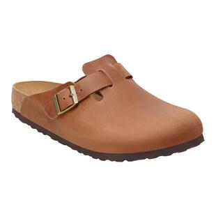 BIRKENSTOCK勃肯德国进口新品男女款涂油皮复古Boston包头拖鞋