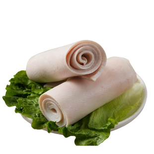 包邮新鲜农家猪肉皮3斤土猪皮生猪皮冷冻猪肉皮冻脊皮脊背皮热卖