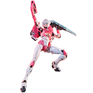 魅丽无限艾希阿尔西阿尔茜黑化版猎手拼装机甲模型手办积木机器人