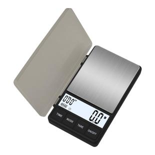 手冲咖啡秤电子计时秤便携秤咖啡豆称茶叶克秤轻便迷你食物计量秤