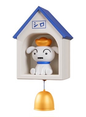 蜡笔小新风铃挂件入户门铃铛装饰挂饰进门提醒室内铜铃公仔小摆件