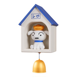 蜡笔小新风铃挂件入户门铃铛装饰挂饰进门提醒室内铜铃公仔小摆件