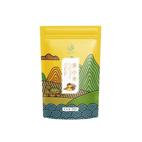 晋丰康2斤山西忻州黄小米新米农家小黄米五谷杂粮新鲜粗粮小米粥