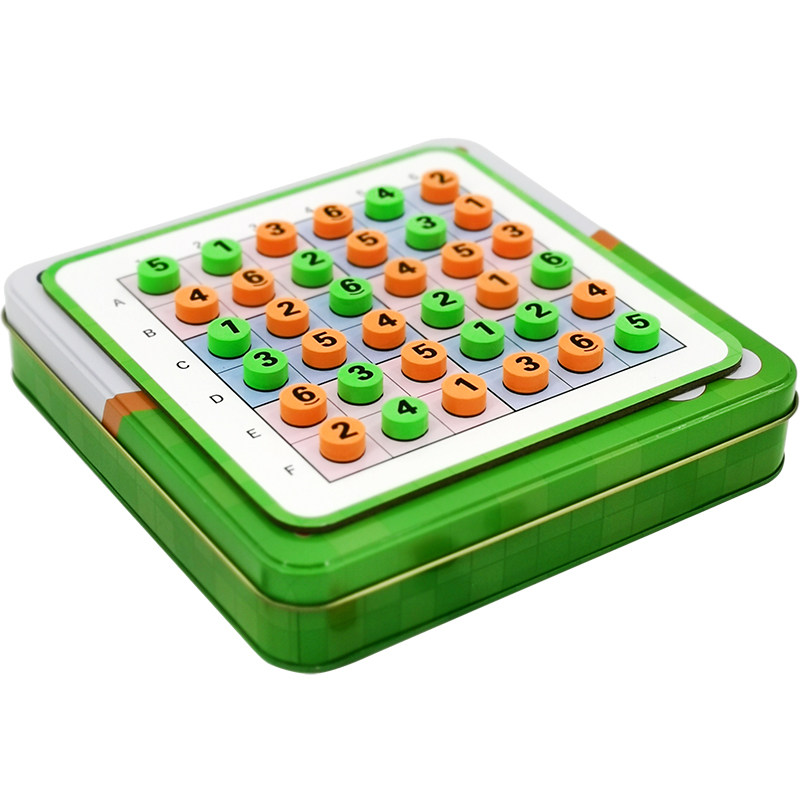 磁性数独游戏棋盘小学生四六九宫格阶梯入门儿童思维逻辑训练玩具